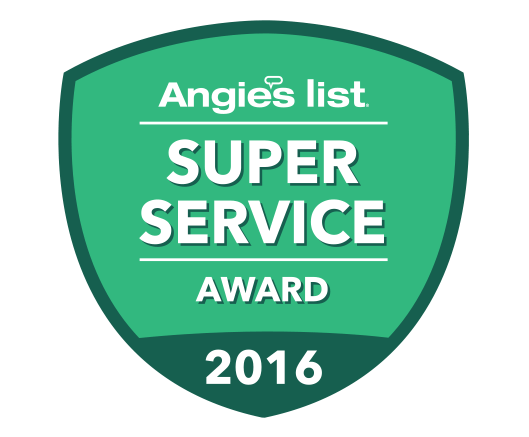 ANGIE'S LIST SUPER SERVICE AWARD