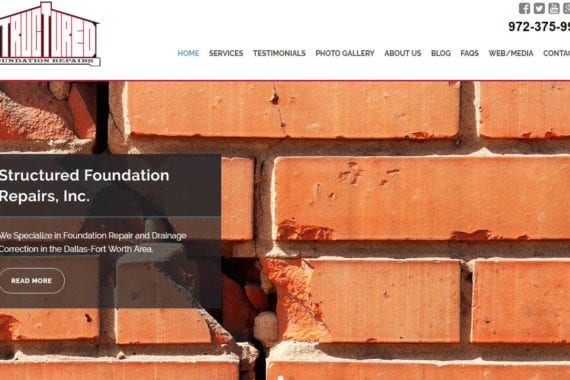 Structured Foundation Repairs Homepage